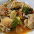 半熟王子's cooksnap of when they made ゴロゴロ野菜と鶏のトマト煮(⌒⌒).