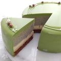 ぷぐポン⭐'s cooksnap of when they made 黒ごまときな粉のムースケーキ.