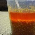 ルリコシ's cooksnap of when they made カキの種で☆食べるラー油.