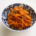 Chikatan☆'s cooksnap of when they made カリカリジャコと人参の白だし炒め.
