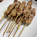 ♡マシェリ♡'s cooksnap of when they made ビール多めに～激安こまぎれ串焼き！.
