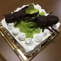 肉肉肉！！'s cooksnap of when they made 食べれちゃうカブトムシ❤ケーキの飾りに.