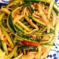 yuutasu's cooksnap of when they made きゅうりの中華サラダ.