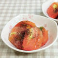 umemodoki's cooksnap of when they made 1分で完成！「トマトのゆかり和え」.