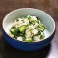 KAKO_KAKO's cooksnap of when they made オクラと長芋のわさびポン酢和え.