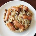 G_Yossan's cooksnap of when they made きのこチャーハン.