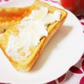 ふうはっちゃん's cooksnap of when they made カッテージチーズとはちみつのトースト.