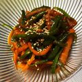 hoomy04's cooksnap of when they made 家族大好き！ピーマンと人参のきんぴら☆.