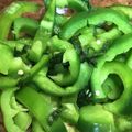saki1010's cooksnap of when they made お弁当に！ピーマンと大葉の中華和え＊.
