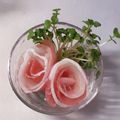 アクセル☆'s cooksnap of when they made 秋のオードブル♪生ハム＆梨の薔薇❁.