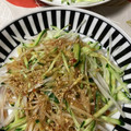 猫のミイヤ's cooksnap of when they made 大根とみょうがときゅうりのさっぱりサラダ.