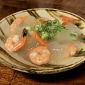単身赴任自炊's cooksnap of when they made 京風冬瓜とえびの炊いたん.