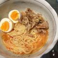 なみのゆくさき's cooksnap of when they made めちゃ辛！簡単激辛ラーメン！スープから.