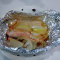 クック3N0VKO☆'s cooksnap of when they made 鮭のホイル焼き.