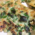 かなひな命's cooksnap of when they made 余ったお好み焼き粉で簡単カリカリねぎ焼き.
