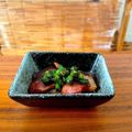 ＊あんずあん＊'s cooksnap of when they made ベーコンステーキ　青唐辛子のせ(激辛).