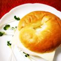 ふうはっちゃん's cooksnap of when they made 簡単☆ベーグルサンドイッチ.