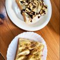 もゆずん's cooksnap of when they made ハニーシナモンバナナトースト.