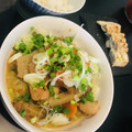 ボボモン's cooksnap of when they made もつ煮風～鶏皮のみそ煮！.
