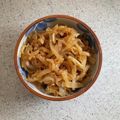 noriwara's cooksnap of when they made 大根とこんにゃくのきんぴら.
