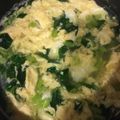ユマユマ９９'s cooksnap of when they made 小松菜たまごスープ【JAほこた】.