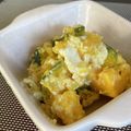 chikappe's cooksnap of when they made かぼちゃと豆腐のごまマヨサラダ.