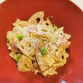 カバゴン's cooksnap of when they made レンコン&ベーコンのガリマヨ炒め.