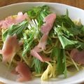 ぽれぽれ2000's cooksnap of when they made 簡単　生ハムとアボカドのクリームパスタ.
