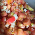 葉月優希's cooksnap of when they made トマトと玉ねぎのマリネ.