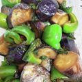 ☆みきりん★'s cooksnap of when they made ナス・ピーマンのしそ風味炒め.