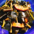 shige_taka's cooksnap of when they made サツマイモの茎、早煮昆布、椎茸の佃煮.