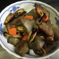 ゆ0518か's cooksnap of when they made ごぼうとこんにゃくの煮物.