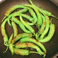 TomoMarine's cooksnap of when they made しし唐オイル炒め、ピミエントス・パドロン.