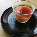 もねこ＊'s cooksnap of when they made 寒天で作る。濃厚ヴィーガンかぼちゃプリン.