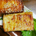 クックHJTK9C☆'s cooksnap of when they made 簡単大葉香る厚揚げチーズはさみ焼き.