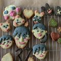 珈琲433's cooksnap of when they made 心を込めて贈ろう　❤　似顔絵クッキー　❤.