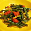 hiromi56's cooksnap of when they made 簡単！いんげんとトマトの油蒸し.