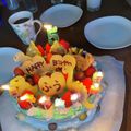 hirokorobi's cooksnap of when they made 誕生日スペシャル恐竜ケーキ.