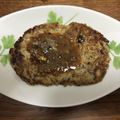 yukko410♡'s cooksnap of when they made 簡単&節約&時短！サバ缶ハンバーグ.