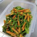 エレファントlove's cooksnap of when they made ピーマン＊かぼちゃ＊しめじの三色きんぴら.