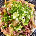 みまゆ's cooksnap of when they made 10分完成！牛肉とじゃがいものガリバタ炒.