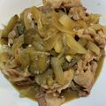 taya穂's cooksnap of when they made 秘伝タレの生姜焼き.