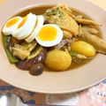 みゅうスケ's cooksnap of when they made とろっとチキンのごろごろ根菜カレー♡.