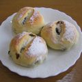 SUN子's cooksnap of when they made くるみとレーズンパン.