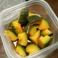 サトモユリア's cooksnap of when they made 超シンプル　レンジかぼちゃの煮物.