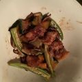 マイメロまきこ's cooksnap of when they made 鶏もも肉と茄子とオクラの甘酢炒め♪♪.
