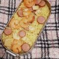 アクセル☆'s cooksnap of when they made パエリア　メスティン自動炊飯　キャンプ飯.