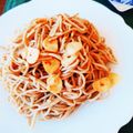 かわゆう1211's cooksnap of when they made 蕎麦ペペロンチーノ.