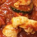 kimig's cooksnap of when they made 液体塩こうじで鶏むね肉のトマト煮☆.