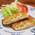 YCHキッチン's cooksnap of when they made トースター♪簡単ランチパックホットサンド.